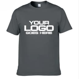 Customized Your Design Here T Shit Text Name Tsihrt Add Your Own Message Men's T-shirt Personalized Tees Custom Cotton Tshirt