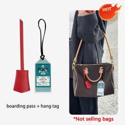 Boarding Pass Hang Tag Insert For Speedy25 30soft Keychain Bag Hanging Replacement Bag Strap Bag Insert Modification Accessories