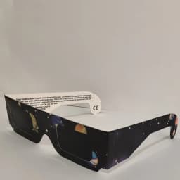 5PCS Premium Eclipse Eyeglasses AAS Approved Solar Glasses CE and ISO Certified HD Filter Film Crisp Image Goggles Paper Eyewear