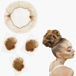 10/100Pcs Durable Nylon Hair Net For Bun Hair Hair Style Tool Black Beige Brown 5Mm Hair Net For Wigs Mesh Hair Styling Hairnets