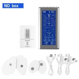 36 Modes Electrical Nerve Muscle Massager Rechargeable Physical Massage Device Dual Channel 20 Intensity Tens Electrostimulator