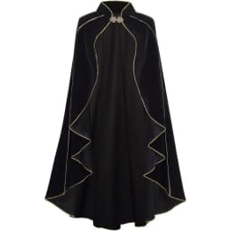 2026 Halloween Fall/Winter Medieval Gothic Suede Fabric Cloack for Men&Women,Purple Stand-Collar Cape Unisex,One Size Fits All