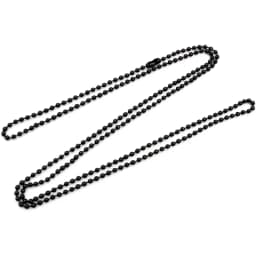 5pcs 1.5 2.0 2.4mm Length 65cm Gold Bronze Silver Colors Plated Ball Beads Chain Necklace Bead Connector For Charms Base Tray