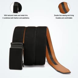 Mens Leather Belt Multiple Colors Automatic Available Belts Leisure Fashion Ratchet Belts for Men Pants Waistband