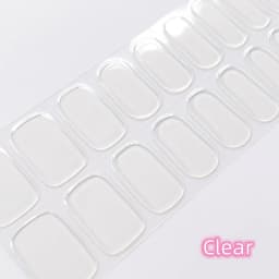 Semi Cured Wraps Fast Gel Nail Sticker Soild Nail Gel Wraps Adhesive Full Cover Gel Nail Decal UV Lamp Cured Manicure Decoration