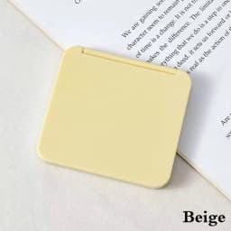 2-Face Makeup Mirror Square Portable Cute Girl'S Gift Hand Mini Mirror Pocket Double-Sided Makeup Mirror Compact Multiple Colors