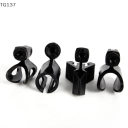Portable Microphone Holder Adjustable Stretchable Durable Multifunction Practical Universal Stage Use Clip Stand Rotatable