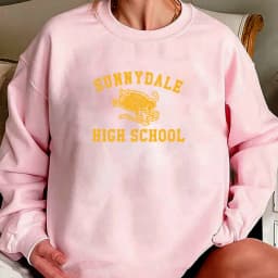 Sunnydale High School Sweatshirt Buffy The Vampire Slayer Hoodie Buffy School Pullover Tv Show Inspired Crewneck Sweatshirts