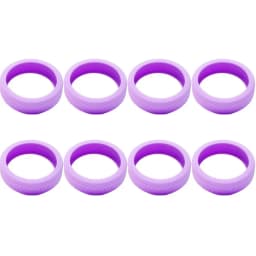 8PCS/Set Silicone Suitcase Wheels Protection Cover with Silent Sound Reduce Noise Trolley Box Luggage Caster Shoes Casters Cover
