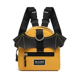 Polyester Backpack for Harness Pull Bag Pet Dogs Collar Adjustable Shoulder Strap Different Sizes For Pets With Harness Leash