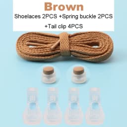 Classic Lock Shoelaces Bread Buckle Shoe Laces Sneakers Flat No Ties Shoelace Kids Adult Quick Lazy Lace for Shoes Accessories