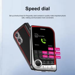 SERVO V10 Pocket Mobile Phone 2 SIM Standby Speed Dial Magic Voice FM Radio Blacklist MP4 Player Torch 2G GSM Button Cellphones