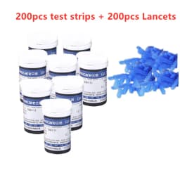 Sinocare GA-3 Glucometer Diabetes Blood Glucose Meter & Test Strips &Lancets Glm Medical Blood Sugar Meter Diabetes Tester