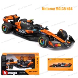 Bburago 1:43 McLaren Mcl38 #4 F1 Formula Alpine A525 Model Car Ferrari SF25 2025 Mercedes W16 Red Bull RB21 AMR25 Christmas gif