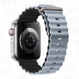 Ocean Band for Apple Watch Ultra 2 49mm 44mm 45mm 42mm 38/40/41mm silicone bracelet correa iwatch series 9 8 7 se 6 5 4 3 strap