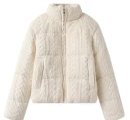 Parkas Jackets Women's Thick Warm Winter Coat zartins 2025 Outwear With Zipper Long Sleeve Knitted Jackets Woman Solid Coat Tops