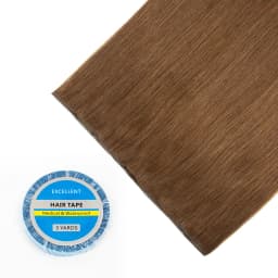 Long Flat Weft Invisible Tape Bundles Human Hair PU Skin Weft Hair Extension Injected Seamless & No-Glue Tape On Hair Weft