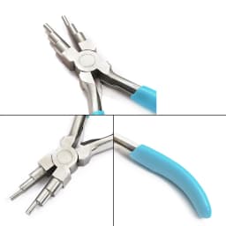 1Pcs Jewelry Making Pliers Set - Needle Nose, Chain Nose, Round Nose & Wire Cutter - Perfect for Jewelry Repair, Wire Wrapping