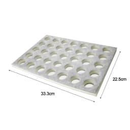 Acrylic Transparent Round Bare Diamond Box Jewelry Storage Display Tray Diamond Gem Storage Tray Counter Display Rack