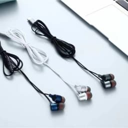 Wired Earphone Type-C with Mic In-ear Wired Headphones For Xiaomi Samsung NOTE 10 NOTE 20 S21 S20 Cellphone Headsets