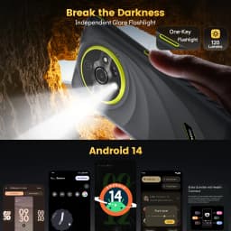 Ulefone Armor X31 4G Rugged Phone Android 14 Smartphone 6.56”12GB RAM 128GB ROM 48MP NFC Night Camera IR Blaster Global Version