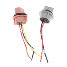 T20 7443 W21W 7440 Brake Light Socket Adapter Female Plug for Car Retrofit Tail Light Harness Anti Corrosion Connector