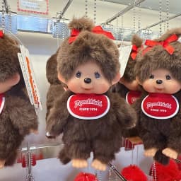 2026 NEW Monchhichi Plush Doll Pendant Kawaii Monkey Keychain Cute Cartoon Couple Keyring Bag Charms Birthday Gift 몬치치 モンチッチ