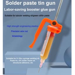 Professional 10CC Syringe Dispensing Gun for Soldering Paste Tin Flux PCB Phone BGA Repair UV Welding Tool Universal Applicator