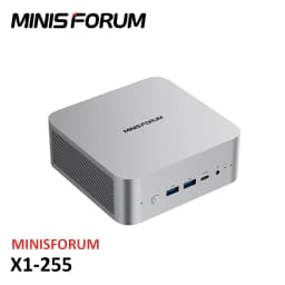 MINISFORUM AI X1 Mini PC AMD Ryzen 7 255 DDR5 32GB 1TB SSD WiFi 7 OCuLink DP 2.0 Office Desktop Computer Windows 11 Pro Mini PC