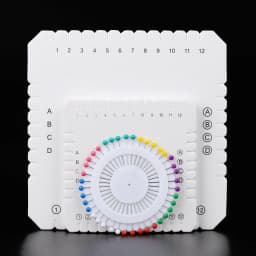 Round Square Knitting Kumihimo Beading Cord Disc Braiding Disk Tray Braided Plate Positioning Pin DIY Bracelet Weaving Board
