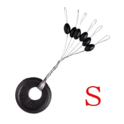 60pcs/set Resistance Space Beans Stopper Not To Hurt The Line Vertical Beans Carp Fishing Tackle Accessories Easy Use