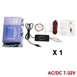 Tuya Wifi 433MHz Rolling Code Garage Door Opener AC DC 7-32V 85-250V Sliding Door Access Controller for Alexa Google Home