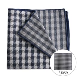 Pocket Square Silk Jacquard Woven Red Orange Handkerchief Fashion Men Suit Pocket Hanly Wedding Business Party Suit Set Handker