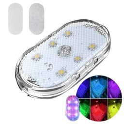 Car Interior LED Night Lighting Under Cabinet Light Touch Sensor Reading Lamp LED Book Lights USB Rechargeable Car Door Light