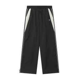 Retro Side Stripe Bowknot Wide Leg Pants Women High Waist Casual Sports Trousers Harajuku Cargo Pants Streetwear Hip Hop Joggers