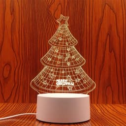 3D LED Lamp Creative 3D LED Night Lights Novelty Illusion Night Lamp 3D Illusion Table Lamp For Home Christmas Decorative Light