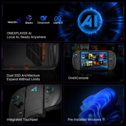 OneXPlayer 3 G3e 3-in-1 Windows Gaming Handheld 8.8 Inch 144Hz AMOLED Intel Arc G3 Extreme Portable Game Console