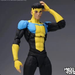 Mess Toys Invincible Action Figure Mark Grayson Classic First Suit Blue-Black New Suit Toys Collectibles For Hobby Halloween