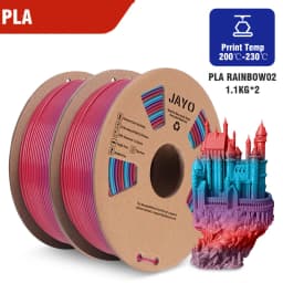 JAYO PETG PLA MATTE PLUS SILK Marble Wood 3D Printer Filament 2Roll 1.75mm Filament Environmental Material For 3D Pen & Printers