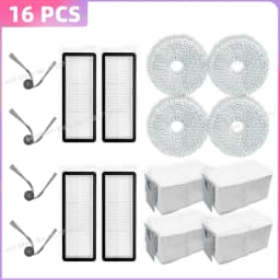 Fit For ( Roborock Qrevo 5AE / Qrevo C / Qrevo C Pro ) Parts Main Side Brush Dust Bag Mop Cloth Filter