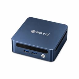 SOYO Y5 Pro Mini PC Intel Core i5 8th Gen DDR4 16GB RAM 512GB SSD Windows 11 Pro Desktop Computer USB‑C HDMI RJ45 Ethernet WiFi Small Mini Desktop PC for Home Office Business Daily Work Entertainment