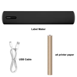 Portable Printer Wireless Inkless Thermal A4 C80 300DPI US-letter Mobile Printer Support Android iOS for Travel Work Home
