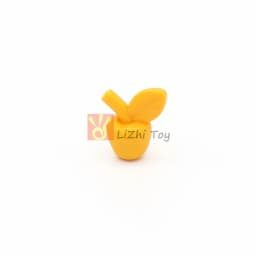 30pcs MOC Brick Compatible with 33051 Apple Food Fruit Plant DIY Building Blocks Assembles Particles Educational Figures Toys