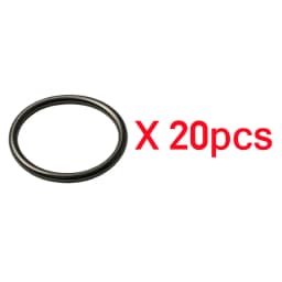 10-40pcs Metal O Ring Buckle 15-50mm Bag Strap Belt Webbing Clasps DIY Hardware Accessories