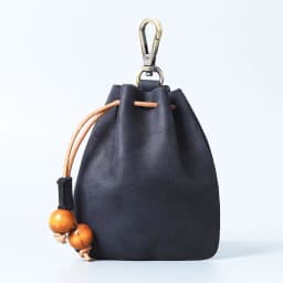 Handmade Vintage Genuine Leather Drawstring Coin Purse Mini Portable Soft Leather Key Wallet For Ladies