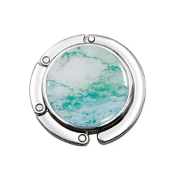 NEW Foldable Handbag Hook Marble Pattern Portable Briefcase Hanger Durable Creative Purse Hook for Women for Table