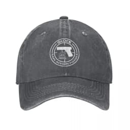 Vintage  Tactical Shooting Gun Baseball Caps Men Women Distressed Denim Washed Sun Cap Outdoor Summer Gift Hats Cap