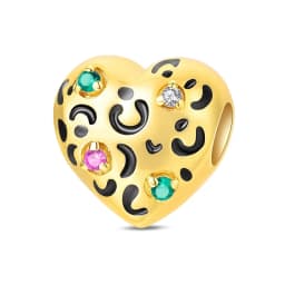 Original Charms Beads 925 Sterling Silver Golden Leopard Firefly Butterfly Hot Air Balloon Beads Fit DIY Bracelet Fine Jewelry