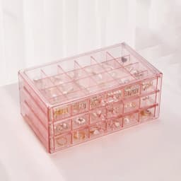 1pc, Grids Transparent Acrylic Organizer Box Nail Art Compartment Storage Box for Beads Organizer DIY Manicure Accessories