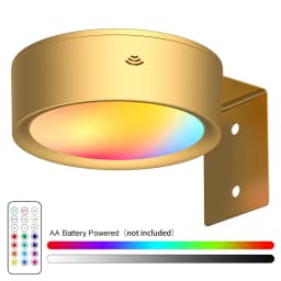 Magnetic LED Wall Light Night Dimmable Magnetic Picture Lights 360° Rotation Touch Remote Control Cabinet Spotlight Night Lamp